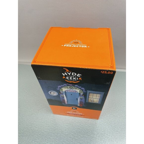 Hyde & Eek Cemetery Archway Projector Projection Wall Door Light Decor 6' width - Picture 2 of 7